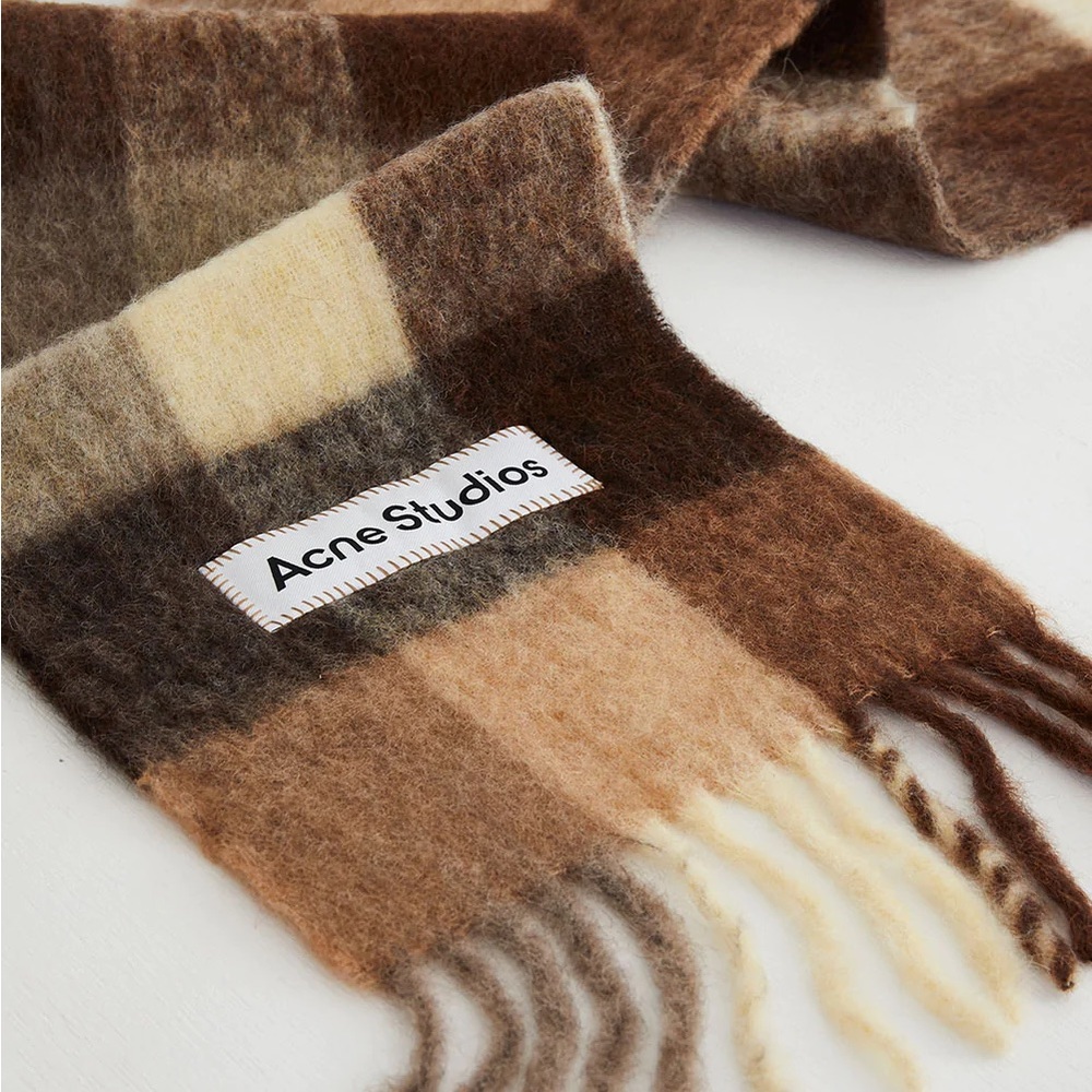 Acne Studios Vally scarf - alpaca wool